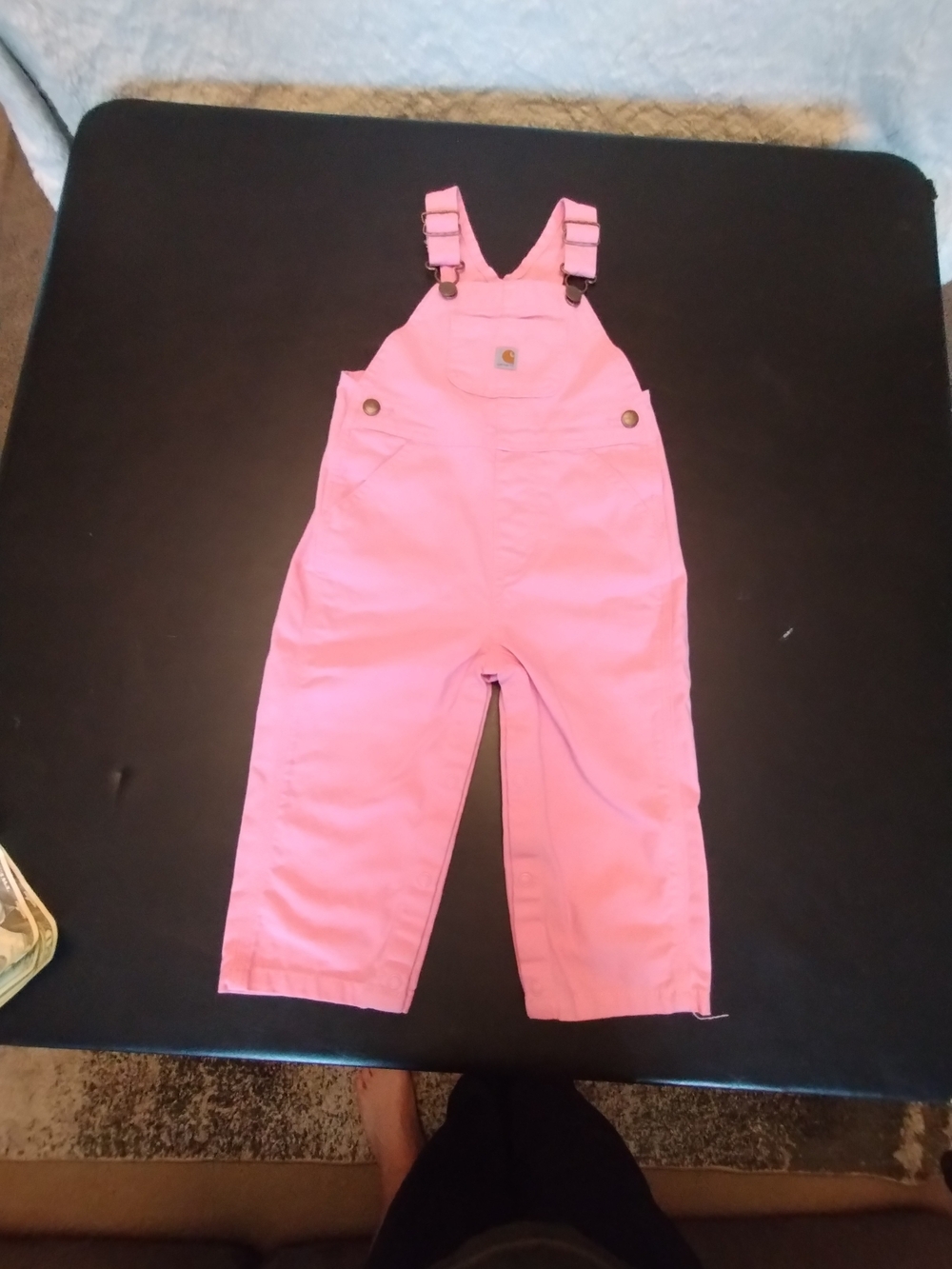 Carhartt Pink Kids' Overalls Sz 18 Months